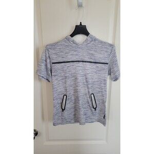 Boy's Ring of Fire Gray Shirt With Hood